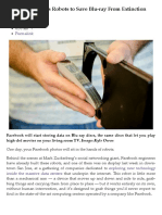 Facebook Deploys Robots to Save Blu-ray From Extinction | WIRED