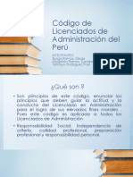 Código de Licenciados de Administración Del Perú.pptx