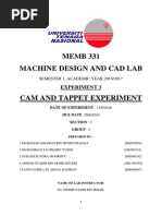 MEMB 331 Full Report Almost Complete