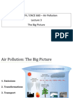 ENCH 474 / ENCE 660 - Air Pollution The Big Picture