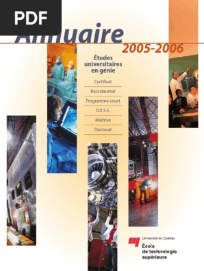 Etsannuaire2005 2006 Science Et Technologie Academia - 