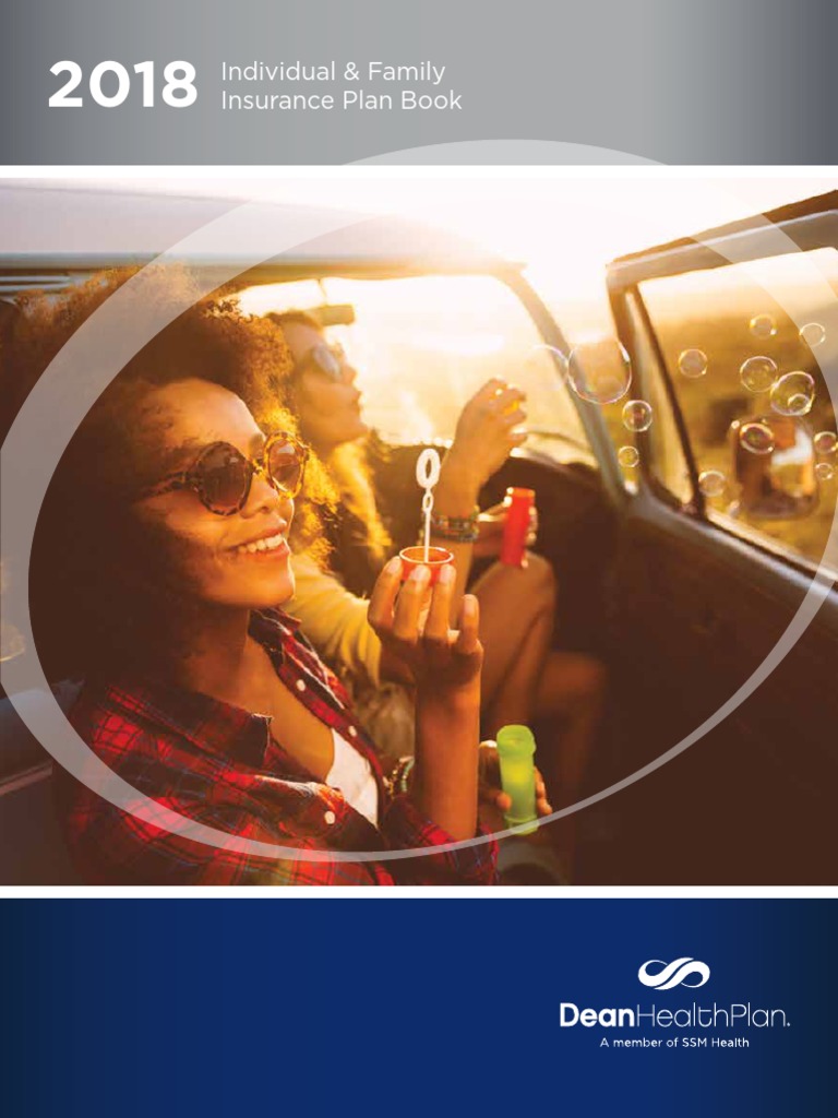 DeanCare 2018 Individual Family Insurance Plan Book 3026 1708 2018 