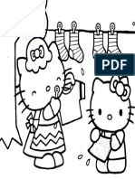 Mewarnai Gambar Hello Kitty 2 PDF