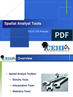 Spatial Analyst Tools: GIS III: GIS Analysis