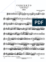 Albinoni T - Op.09 No.2 - Concerto For Oboe in D Minor (Oboe, Piano) PDF