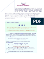 Parts of Natural Numbers - 1