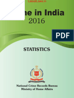 NCRB Report On Crime in India - 2016 PDF