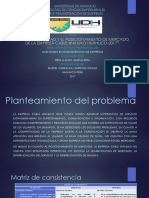 La Competitividad y El Posicionamiento de Mercado de La Empresa Cable Wanuko Huánuco-2017.