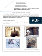 Cimentaciones en construcción civil I: Tipos y procesos constructivos