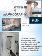 CT Scan Dan Mamografi