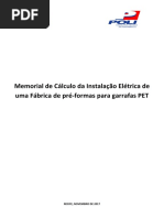 Memorial de Cálculo Da Instalação Elétrica de Uma Fábrica 