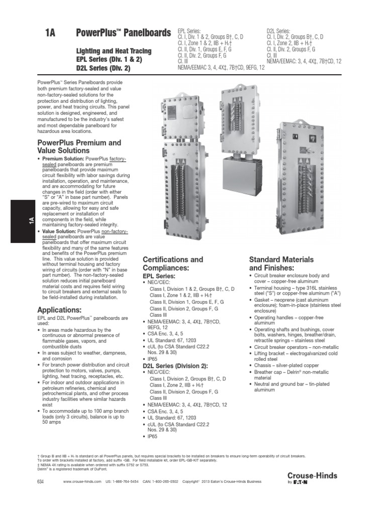 Powerplus d2l Panelboards | PDF | Electrical Wiring | Wire