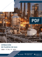 Brochure - Operación de Plantas de Gas