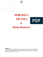 Chemexcil GST FAQs