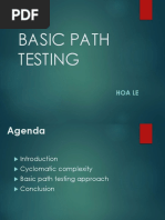 Basis Path Testing