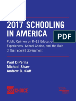 2017 Schooling in America by Paul DiPerna Michael Shaw and Andrew D Catt