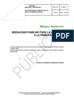 MO13.PP Manual Operativo Modalidad Familiar para La Atención A La Primera Infancia v2