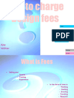 How to Charge Design Fees