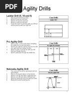 Agility and Cone Drills PDF