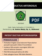 Patent Ductus Arteriosus Dedy