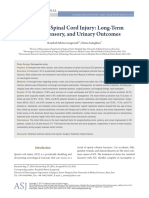 Traumatic Spinal Cord Injury: Long-Term Motor, Sensory, and Urinary Outcomes