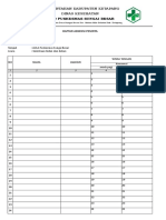 Daftar Hadir