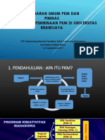 Dr. Ir. Bambang Dwi Argo - Gambaran Umum PKM Dan Pengalaman PKM UB