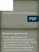 Regnal Economic Integration