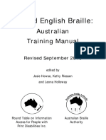 UEB Australian Training Manual Revised September 2016