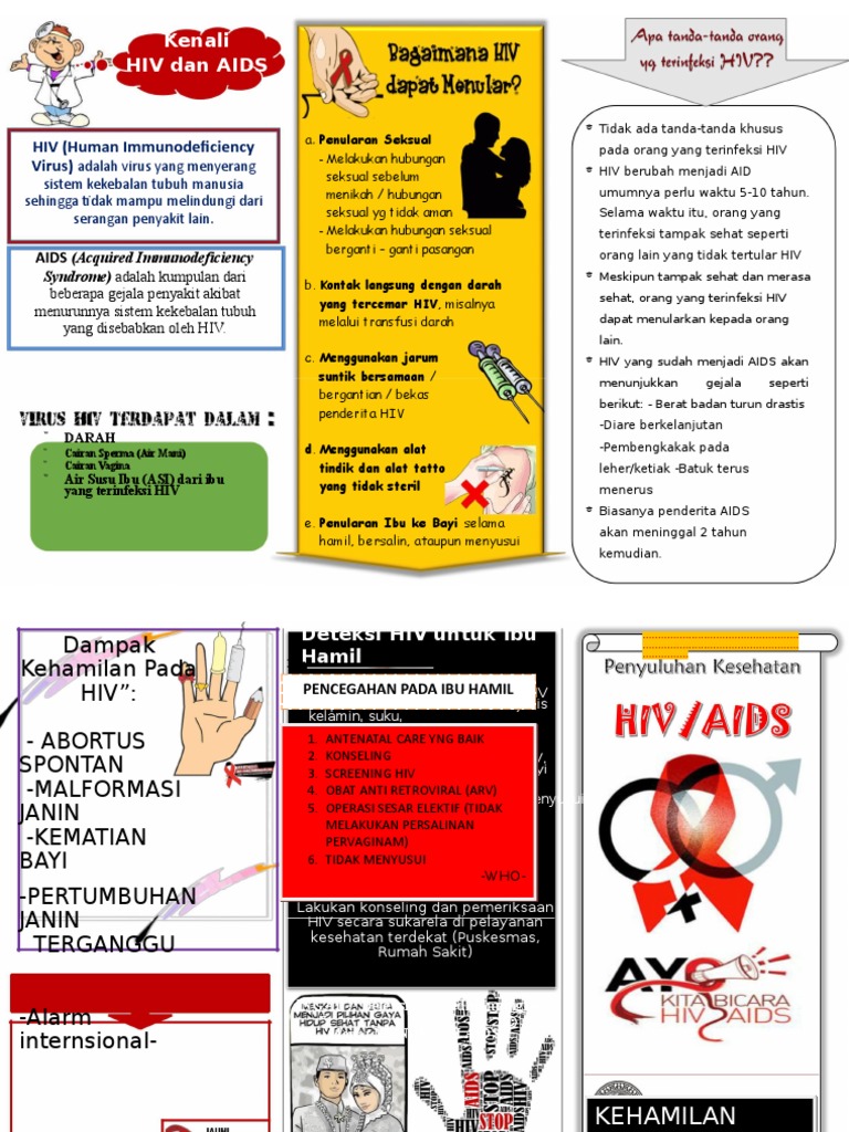 Leaflet Hiv Aids Fix | PDF