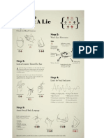 HOW TO DETECT A LIE