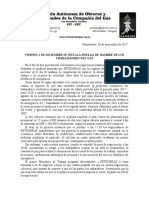 Instalación Huelga de Hambre Ante Intransigencia PETROBRAS…