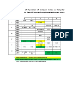 Lab Time Table