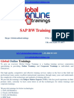 SAP BW Training: Skype: Global - Onlinetrainings USA: +1-516-8586-242 UK:+44 (0) 203 371 0077