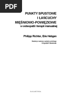 Punkty Spustowe I Łańcuchy Mięśniowo-Powięziowe - P. Richter, E ...