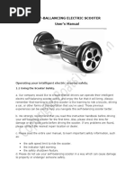 Self Balancing Scooter Manual