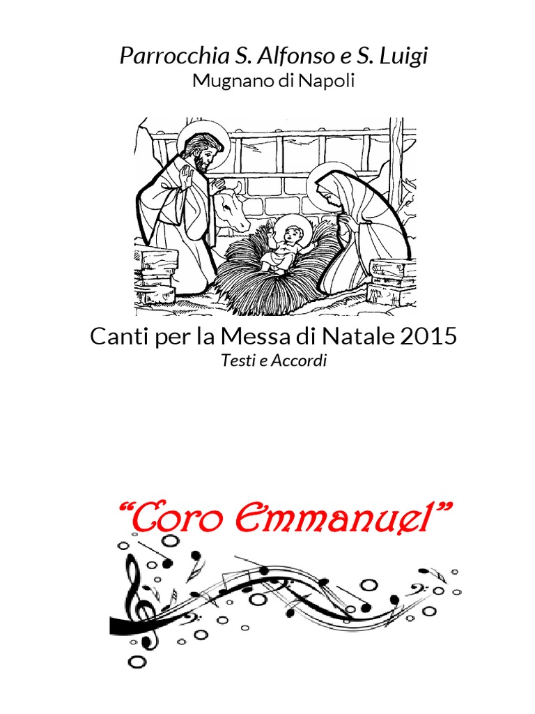 Spartiti Canti Di Natale Per Coro Pdf