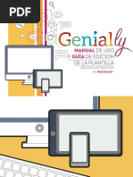 Manual de Uso de Genially Paso a Paso | PDF | Hipervínculo | Ventana ...