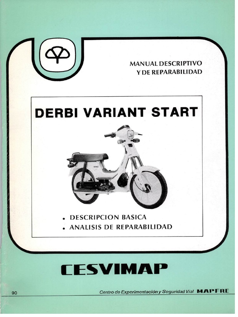 Manual Derbi Variant Start