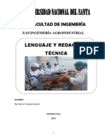 Manual de Lenguaje y Red. Técnica-Agroindustria