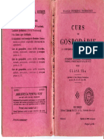 Curs de Gospodarie An 1929