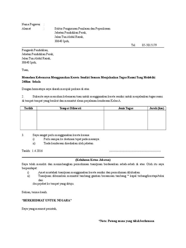 Surat Kebenaran 240 Km Pdf