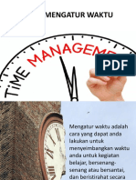 Cara Mengatur Waktu (Bimbingan Konseling)