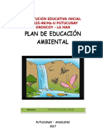 Plan de Educación Ambiental 2.017