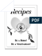 Vegetarian Vegan Recipe Book 