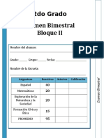 2do Grado - Bloque 2