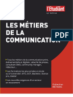 Les Metiers de La Communication PDF