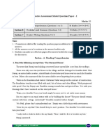 Summative Assessment Model Question Paper