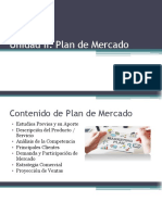 Unidad II. Plan de Mercado