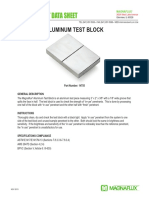 Aluminum Test Block